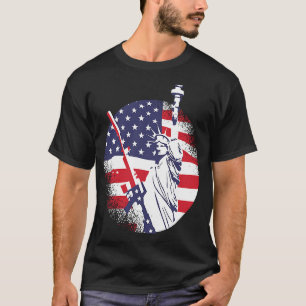 Statue Of Liberty AR 15 Pro Gun Second Amendment U T-Shirt