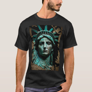 Statue Of Liberty Artistic Rendering Lady Libert T-Shirt