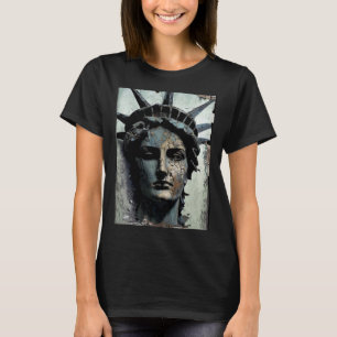 Statue Of Liberty Artistic Rendering Lady Libert T-Shirt