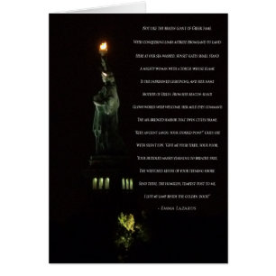 Statue of Liberty At Night/Emma Lazarus Poem
