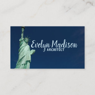 Statue Of Liberty Business Card