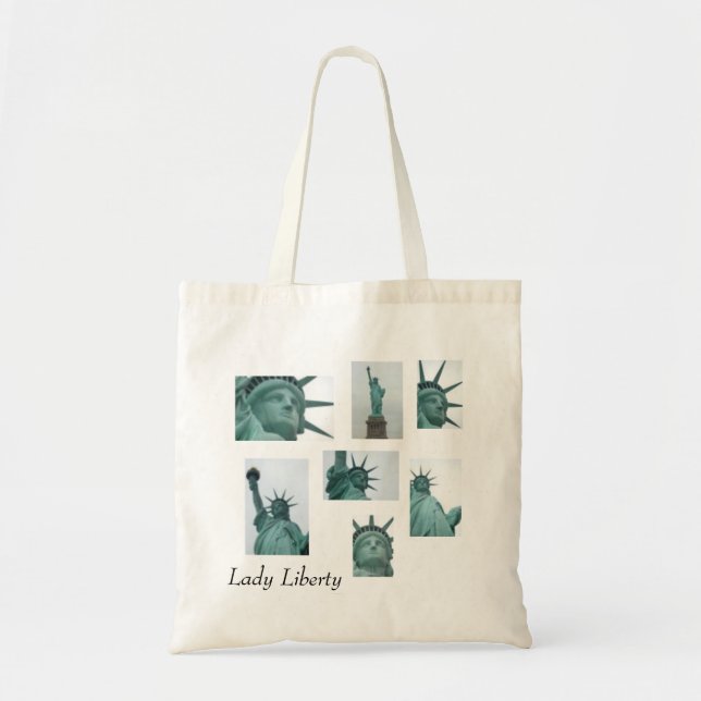 Statue of liberty Canvas bag (Front)