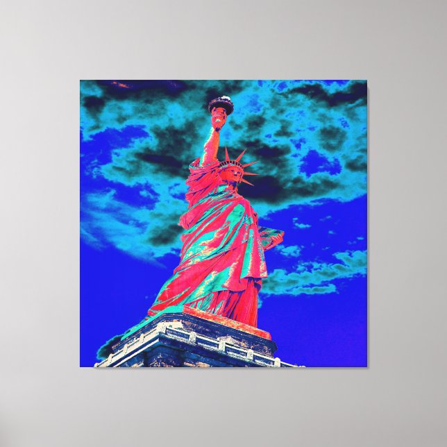 Statue of Liberty Canvas Print (Front)