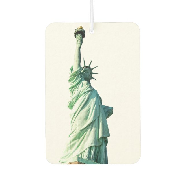 Statue of liberty   car air freshener (Front)
