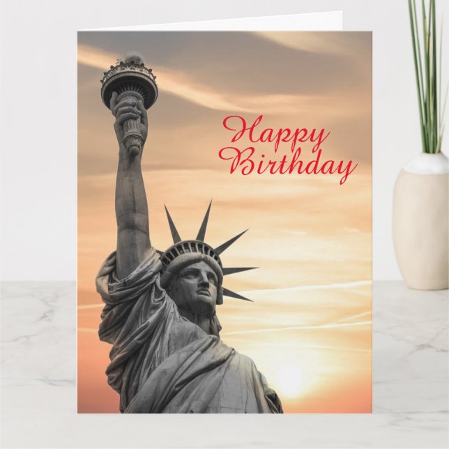 Statue of Liberty Card (Front)