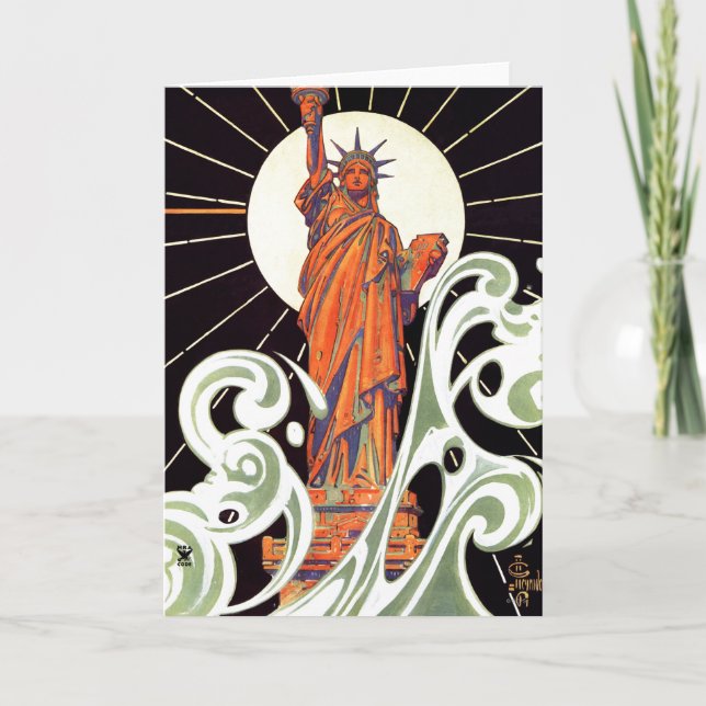 Statue of Liberty Card (Front)