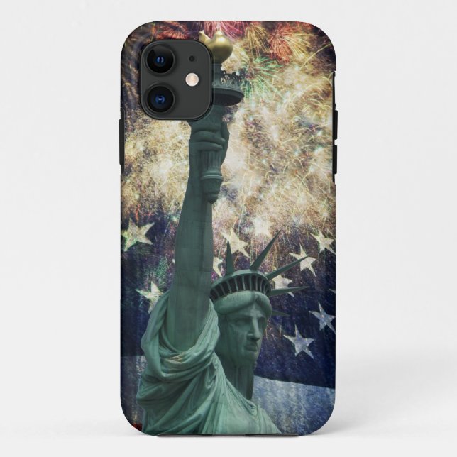 Statue of Liberty Case-Mate iPhone Case (Back)