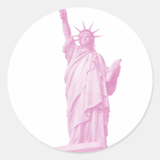 Statue of Liberty Classic Round Sticker