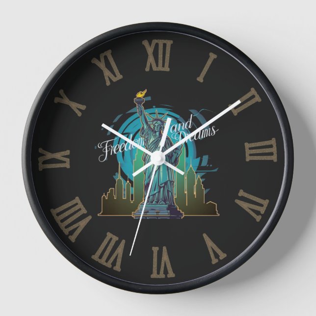 Statue of Liberty Clock (Front)
