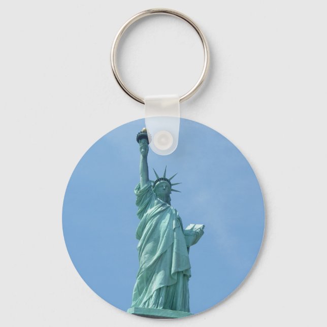 Statue of Liberty - Closeup Keychain (Front)