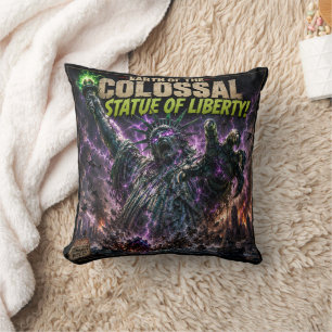 Statue of Liberty Colossus cushion/colossus home Cushion