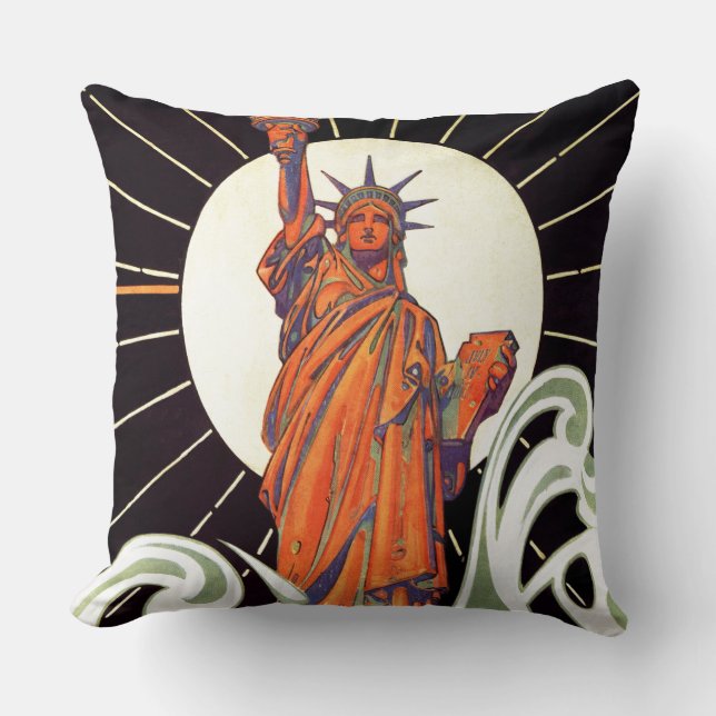 Statue of Liberty Cushion (Front)