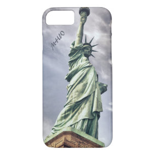 Statue of Liberty custom monogram phone cases