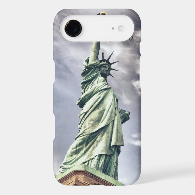 Statue of Liberty custom monogram phone cases (Back)