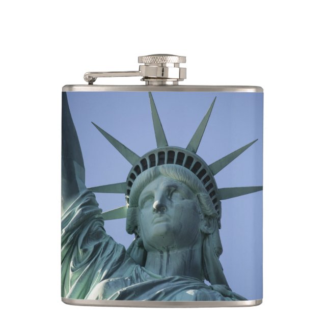 Statue of Liberty custom name flask (Front)
