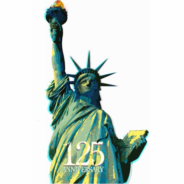 Statue of Liberty Cutout Sculpture Standing Photo Sculpture (Front)