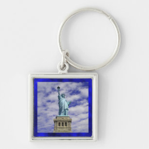 Statue of Liberty, Ellis Island, New York Key Ring
