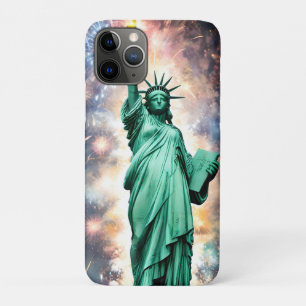 Statue Of Liberty Fireworks Independence Day, Boys iPhone 11 Pro Case