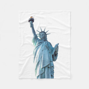 Statue of liberty  fleece blanket