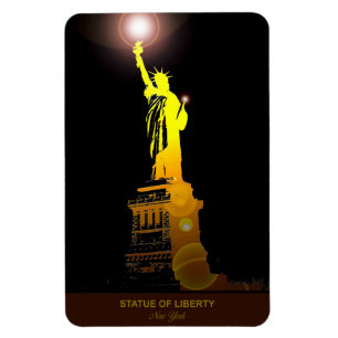 Statue of Liberty Flexible Travel Magnet
