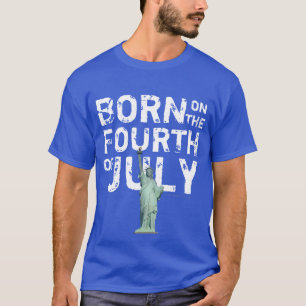 Statue of Liberty, Fourth of July T-Shirt
