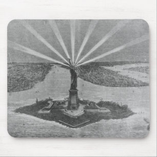 Statue of Liberty, from 'The Graphic' Mouse Mat