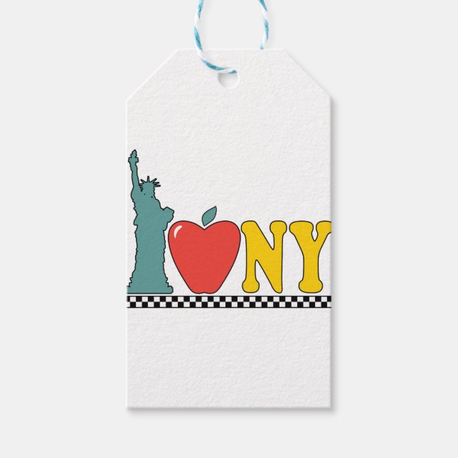 statue of liberty gift tags (Front)