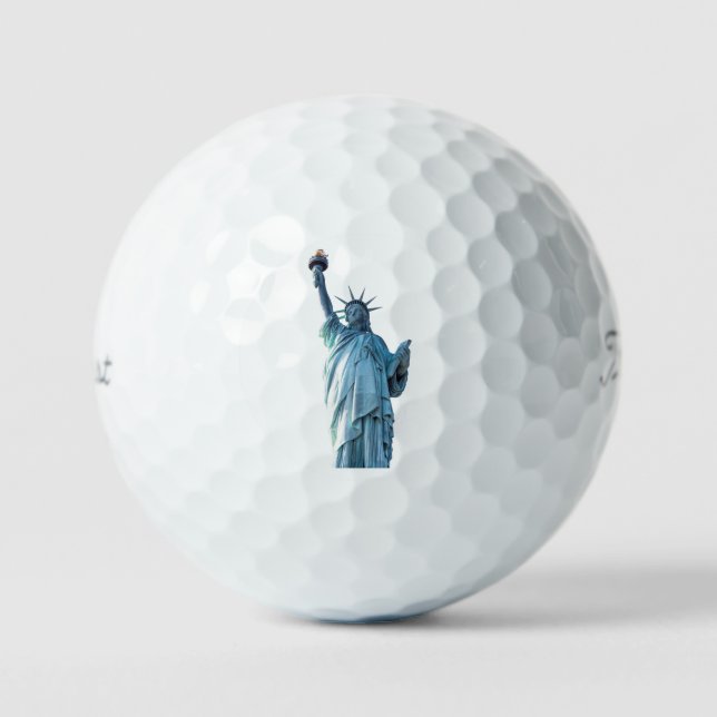 Statue of liberty  golf balls (Front)