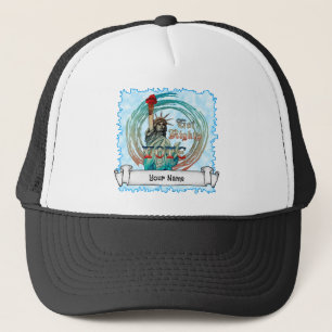 Statue of Liberty Got Rights Trucker Hat