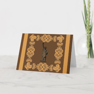 Statue of Liberty Greeting Card