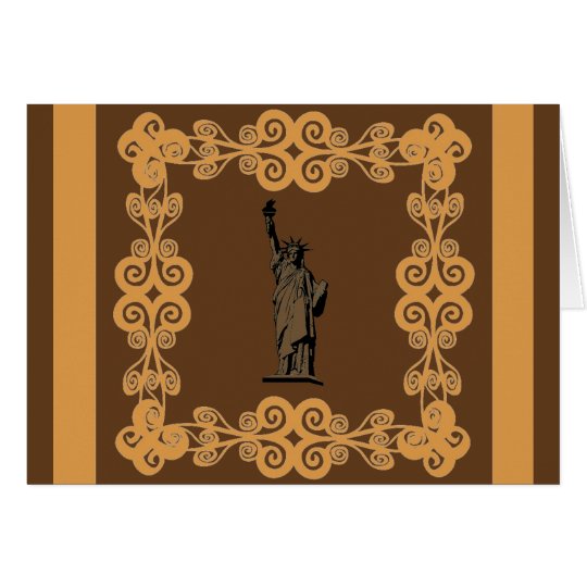 Statue of Liberty Greeting Card