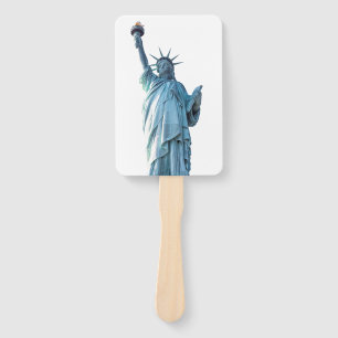 Statue of liberty   hand fan
