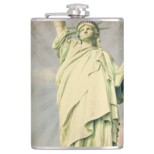 Statue of Liberty Hip Flask