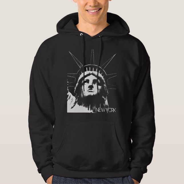 Statue of Liberty Hoodie Cool NY Shirt Souvenir (Front)
