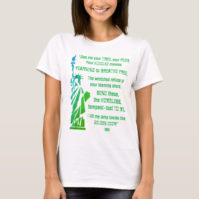 Statue of Liberty - Immigration Shirt (Front)