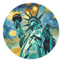 Statue of Liberty Impressionism