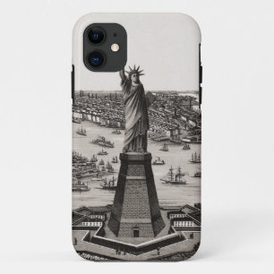 Statue Of Liberty In New York Harbour iPhone 11 Case