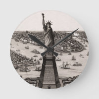 Statue Of Liberty In New York Harbour