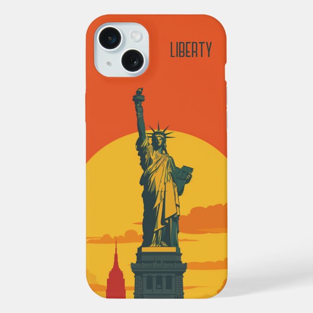 Statue of Liberty iPhone Case (Back)