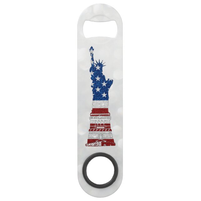 Statue Of Liberty July 4th Glitter (Front)