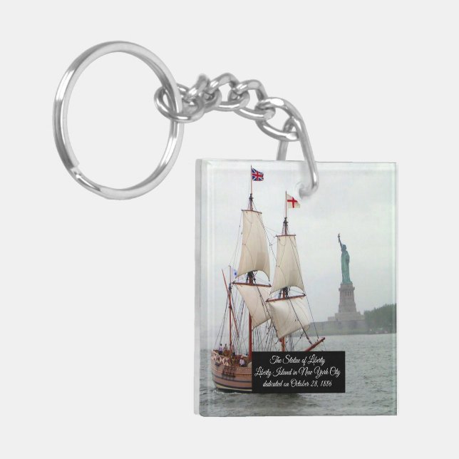 Statue of Liberty Key Ring (Front Left)