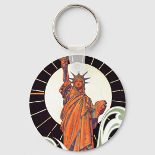 Statue of Liberty Key Ring