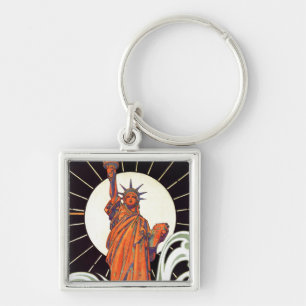 Statue of Liberty Key Ring