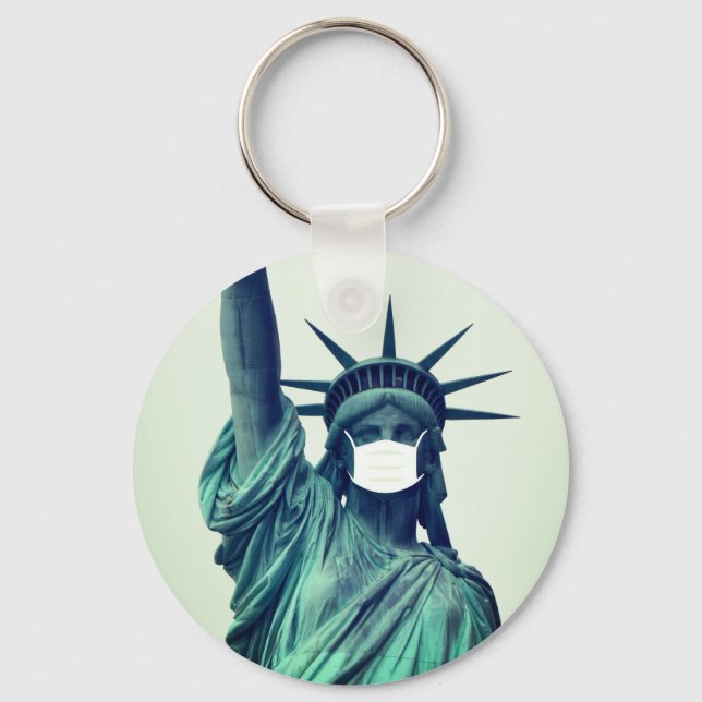 Statue of Liberty Key Ring (Front)