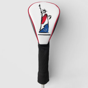 Statue of Liberty / Lady Liberty Stripes Golf Head Cover