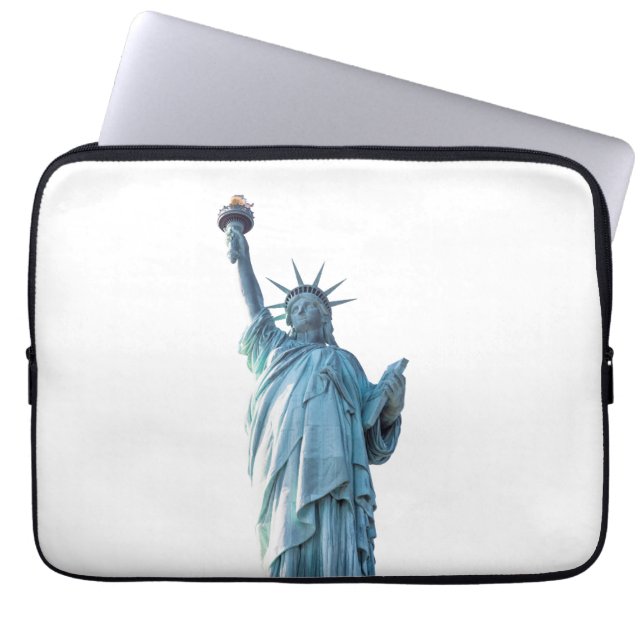 Statue of liberty   laptop sleeve (Front)