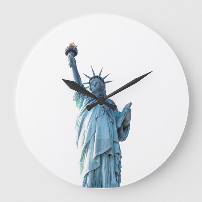 Statue of liberty   large clock (Front)