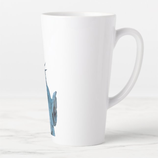 Statue of liberty   latte mug (Right)