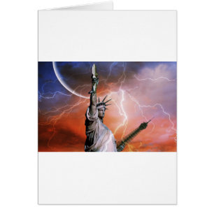 Statue of Liberty Lightening.