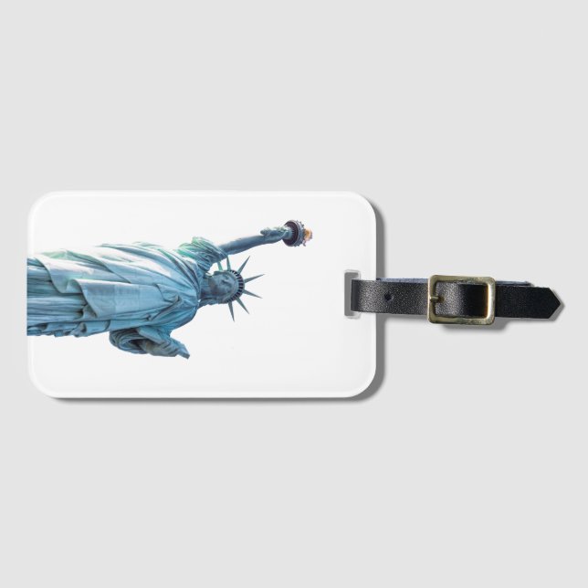 Statue of liberty  luggage tag (Front Horizontal)